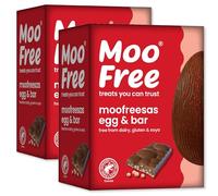 2 x Moo Free Moofreesas Easter Egg & Bar | Dairy Free & Vegan (135g)