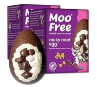 2 x Moo Free Rocky Road Easter Egg - Dairy Free & Vegan Milk Chocolate (85g)