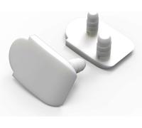 2 x Mounting Carrier Hole/Slot Compatible with Pick & Click VELUX V21 & V22 Series Fits for Windows (CK FK MK PK SK UK) No-Drill Brackets for Roller