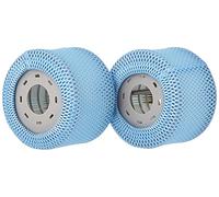 MSPA 2 x Replacement Filter Cartridges Hot Tubs Accessories 90 Pleats Fit Models, White, One Size