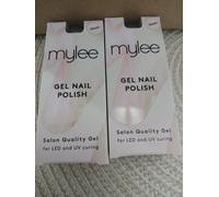 2 X Mylee MyGel Nail Polish 8 ml - Sea Sheel For LED and UV Curing