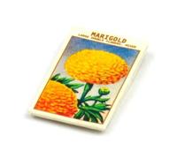 2 x MyTinyWorld Dolls House Flower Seed Packet - Marigolds