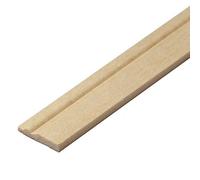 2 x MyTinyWorld Dolls House Miniature 15mm Wood Skirting Board (Style 2)