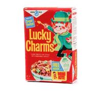 2 x MyTinyWorld Dolls House Miniature 1970's Lucky Charms Cereal Box, 1:12th Scale