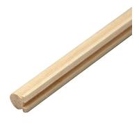 2 x MyTinyWorld Dolls House Miniature Curved Wood Hand Rail (Style 1)
