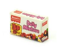 2 x MyTinyWorld Dolls House Miniature Dolly Mixture Box From 1970s-80s