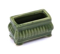 2 x MyTinyWorld Dolls House Miniature Garden Green Flower Box/Planters