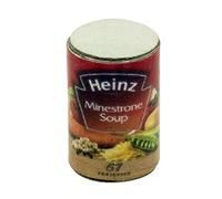 2 x MyTinyWorld Dolls House Miniature Heinz Minestrone Soups