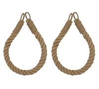 2 x Nautical Ropes for DIY Toilet Paper Holder, Towel Ring, Vintage Wall-Mounted Towel Rack as Ocean Beach Home Bathroom Decor(Only Rope, 20 inches)