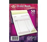 2 X NCR Duplicate Order Book 137 x 203mm Pack of 5