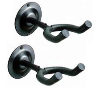 2 x New Jersey Sound Corp Short Arm Guitar Wall Hanger for Electric and Acoustic Guitars