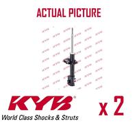 2 x NEW KYB FRONT AXLE SHOCK ABSORBERS PAIR STRUTS SHOCKERS OE QUALITY 333843