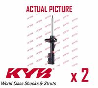 2 x NEW KYB FRONT AXLE SHOCK ABSORBERS PAIR STRUTS SHOCKERS OE QUALITY 338731