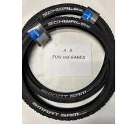 2 X New Schwalbe 24 X 2.10 Smart Sam Performance Tyres