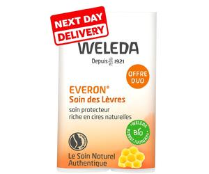 2 X New Weleda Everon Lips Balm 2 x 4,8g FRANCE Sealed - NEXT DAY FREE DELIVERY