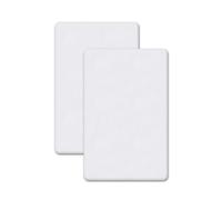 2 x Next to Me Compatible Crib Fitted Sheets (85 x 51 cm) - 100% Cotton, Soft & Comfy, Antiallergic & Breathable (Silver, 85 x 51 cm)