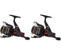 2 x NGT CKR30 Coarse/Float/Spinning Fishing Reels With 8lb Line