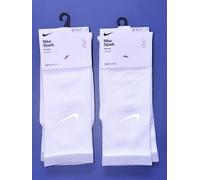 2 X Nike SPARK Lightweight Reflective Crew Running Gym Socks DA3584-100 UK 13-15