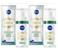 2 x NIVEA LUMINOUS 630 Post-Acne Dark-Spot Serum 30 ml, Reduces Marks & Hydrates
