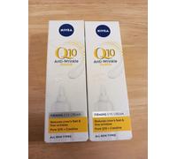 2 X NIVEA Q10 POWER Anti-Wrinkle + Firming Eye Cream 15ml.