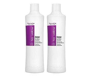 2 x No Yellow Fanola Anti Yellow Silver Shampoo 1000 ml