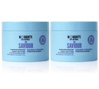 2 x NOUGHTY THE SAVIOUR MOISTURISING BODY BUTTER 300ml VEGAN ARGAN & COCONUT OIL