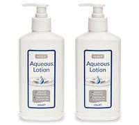 2 x Nuage Moisturising Aqueous Cream Lotion Pump Dispenser 250ml