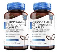 2 x Nutravita Glucosamine and Chondroitin High Strength - 180 Capsules (2 x 180)