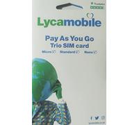 2 X OFFICIAL LYCAMOBILE CHEAP International PAYG LYCA Sim Card - Calls From 1P Sandbros