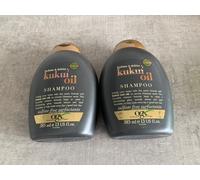 2 x OGX KUKUI OIL Shampoo Hydrate & Defrizz + 385ml FREEPOST