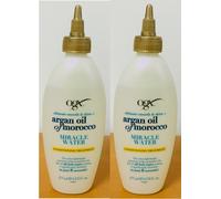 2 x OGX Ultimate Shine Miracle Water Liquid Conditioner with Argan Oil 177ml
