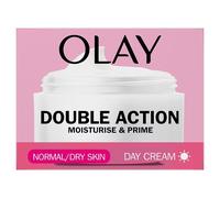 Olay Double Action Moisturiser Day Cream & Primer Normal Dry Skin Classic 50ml
