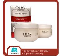 2 X OLAY REGENERIST ADVANCED ANTI-AGEING REGENERATING NIGHT 50ml