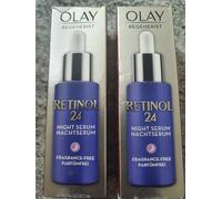 2 x OLAY REGENERIST RETINOL 24 NIGHT SERUM 40ML (FREE UK DELIVERY)