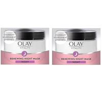 2 x Olay Vitality Renewing Night Mask Night 50ml - New In Box