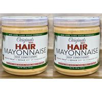 2 x Organics Africa's Best Hair Mayonnaise Deep Conditioner 426g | 15oz