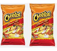2 x Original AMERICAN FLAMIN HOT CHEETOS CRUNCHY USA Imported Big bag 226g each
