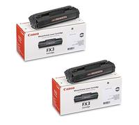 2 x Original Canon Cartridge FX-3 Toner Fax L200 L220 L250 L290 L300 L350 L360