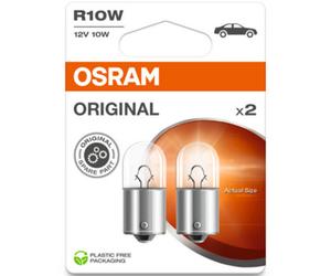2 X Original Osram 245 12V R10W Tail Sidelight Number Plate Car Light Bulbs