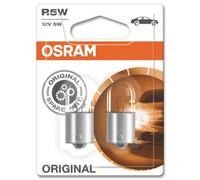 2 X Original Osram R5W 207 12V R5W Ba15S Rear Tail Light Car Bulbs - E Approved