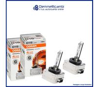 2 x Osram D1S 66140 Lamps - Xenarc Original Bulbs 35W - 100% Original