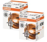 2 x OSRAM H4 472 12V 60/55W HALOGEN HEADLIGHTS FOG LIGHT CAR BULB ORIGINAL PARTS
