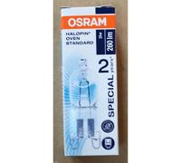 2 X OSRAM HALOGEN 25W OVEN RATED G9 300 DEGREE PUSH FIT LOOP PINS