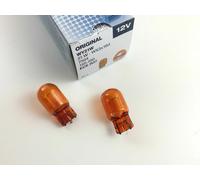 2 x Osram WY21W Lamp 7504 12 Volt 21 Watt Orange WX3x16d ECE R37 E4