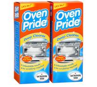 2 x Oven Pride | Oven Cleaner - 500ml Complete Oven Cleaning Kit with Safety Gloves & Cleaning Bag - Cleans First Time - Oven Cleaner Heavy Duty - Degreases Oven Without Scrubbing (Pack of 2)