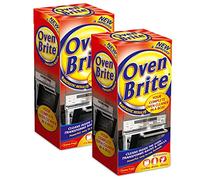 2 x Oven Racks Grill Cleaner Kit Liquid 500ml Pair of Gloves Bag Easy to Use Set