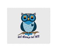 2 x 'Owl Always Be Here' Microfibre Lens/Glasses Cleaning Cloths (LC00023094)