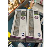 2 x Pack of 3 Phillips Smartspot Recessed Spot Light LED 3x3w 2700k