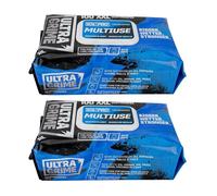 (2 X Packs) Ultragrime Pro Multiuse Industrial Strength Wet Wipes XXL+ in Packs of 100