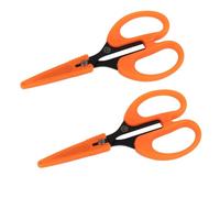 2 x Pairs Fishing Scissors With Titanium Blades Carp Coarse Pike Sea Fishing
